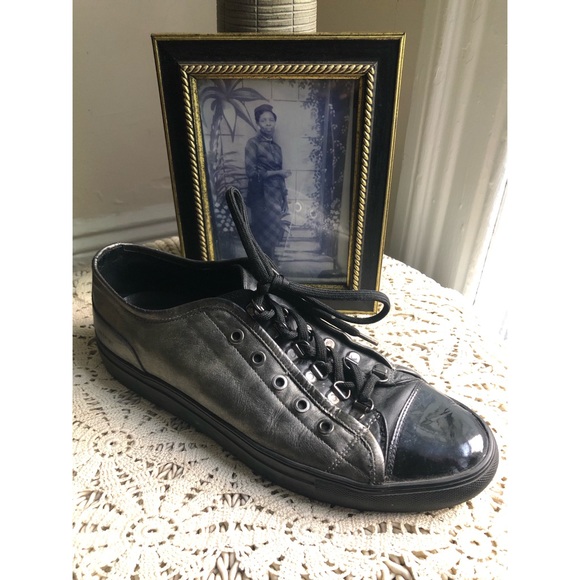 Neil barrett Patent leather sneaker - Picture 7 of 13